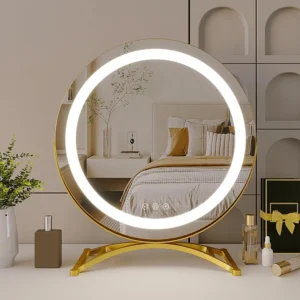 Makeup Mirror with Lights by Touch Control