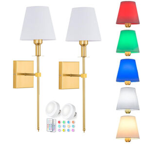 Rechargeable Wall Lights Set of 2