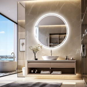 Wall Round Bathroom Mirror