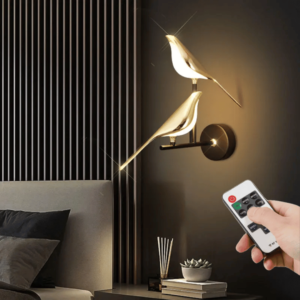 Golden Bird Wall Lamp