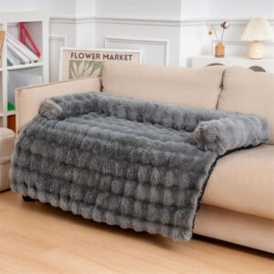 Calming Plush Dog Bed
