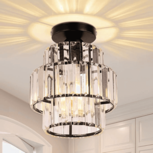 Elegant Crystal Ceiling Light