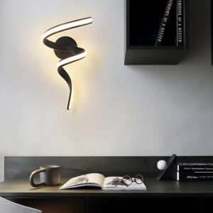 Spiral LED Wall Lamp