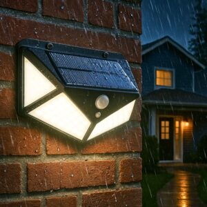Solar Motion Sensor Wall Light