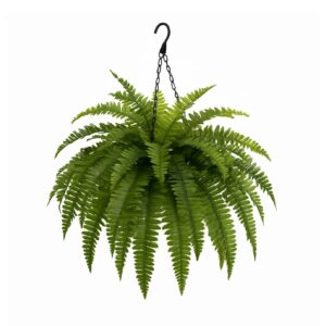 Artificial Hanging Fern Plant