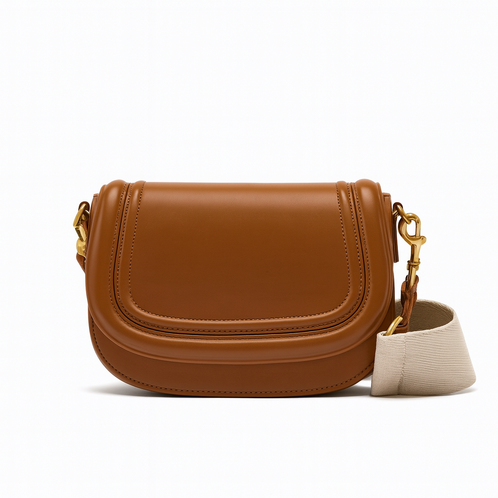 Chic Saddle Shoulder Bag