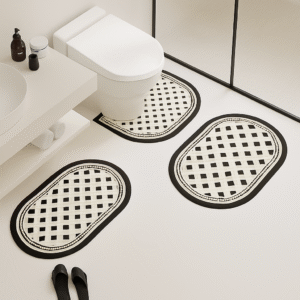 Absorbent Bathroom Mats