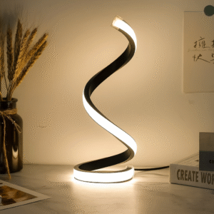 Elegant Spiral Lamp