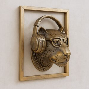 Animal Head Wall Sculpture 
