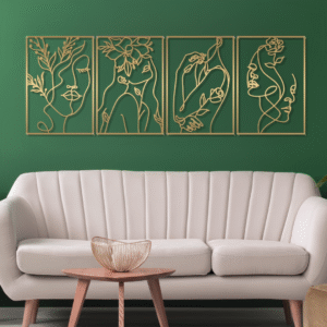 Golden Wall Art