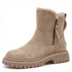 Women Velvet Lined Snow Boots