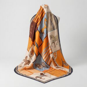 EquiSilk Vintage Horse Scarf
