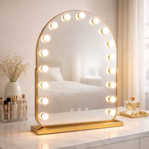 GlossoArc Arched Vanity Mirror
