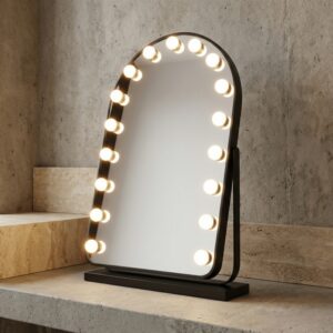 VeloraArc Arched Makeup Mirror