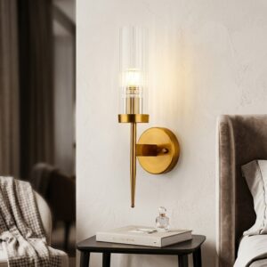 Aureliux Gold Wall Sconce