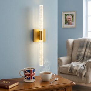 LumireX Wireless Gold Sconce
