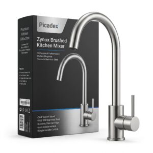 Zynox Brushed Kitchen Mixer