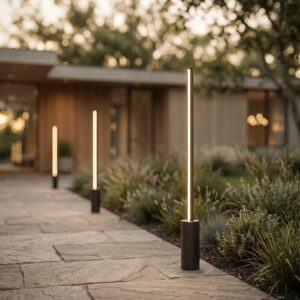 Contemporary LED Outdoor Column