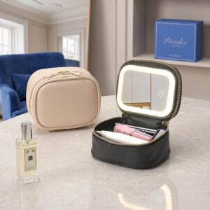 LED Mirror Makeup Bag