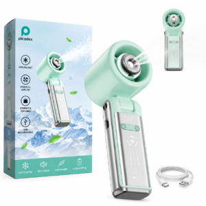 Brixcool – Mini Cooling Fan with Mist Sprayer