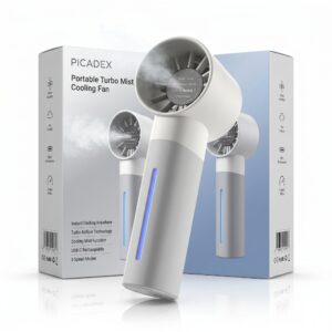 Vaprix – Handheld Cooling Fan with Mist Spray