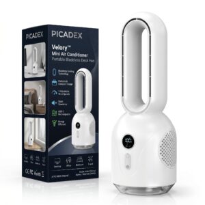 Velonix – Mini Air Conditioner Bladeless Desk Fan