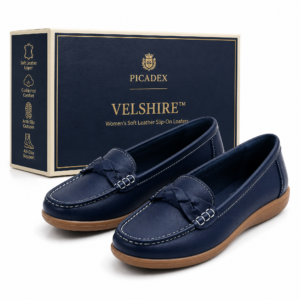 Velshire – Women's Soft Leather Slip-On Loafers