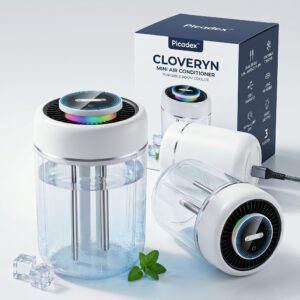 Cloveryn – Mini Air Conditioner Portable Room Cooler
